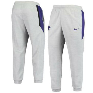 ナイキ 灰色 グレー グレイ カンザス スケートボード ワイルドキャッツ パフォーマンス ロングタイツ カンザスステイト メンズ 【 GRAY STATE NIKE SPOTLIGHT PERFORMANCE SWEATPANTS KST GREY 】