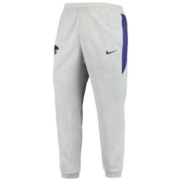 ナイキ 灰色 グレー グレイ カンザス スケートボード ワイルドキャッツ パフォーマンス ロングタイツ カンザスステイト メンズ 【 GRAY STATE NIKE SPOTLIGHT PERFORMANCE SWEATPANTS KST GREY 】