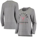 ファナティクス 灰色 グレー グレイ シカゴ ブルズ クルー スウェットシャツ トレーナー 【 FANATICS BRANDED HEATHERED GRAY CHICAGO BULLS VERSALUX TRIUMPH CREW NECK SWEATSHIRT / BUL GREY 】 レディースファッショ