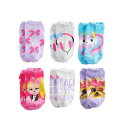 キャラクター 靴下 青色 ブルー 【 LICENSED CHARACTER S NICKELODEON JOJO SIWA 6-PACK NO-SHOW SOCKS / BLUE 】 キッズ ベビー マタニティ タイツ