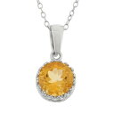 【★スーパーSALE★6/11午前2時迄】銀色 シルバー ネックレス 黄色 イエロー 【 TIARA CITRINE TERLING SILVER PENDANT NECKLACE / YELLOW 】 ジュエリー アクセサリー レディースジュエリー ペンダント(4)
