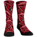 靴下 アリゾナ カーディナルス ロゴ クルー カージナルス 【 UNBRANDED ROCK EM SOCKS ARIZONA CARDINALS LOGO SKETCH CREW / ACR MULTI 】 インナー 下着 ナイトウエア レディース レッグ