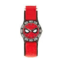 タイム ウォッチ 時計 赤 レッド KIDS' 【 MARVEL SPIDER-MAN TIME TEACHER WATCH / RED 】 腕時計 キッズ 腕時計 ※入荷時に電池が切れの場合もありますので予めご了承ください。