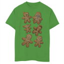 クリスマス グラフィック Tシャツ スターウォーズ 【 STAR WARS CHRISTMAS GINGER BREAD WARS GRAPHIC TEE / 】 キッズ ベビー マタニティ トップス カットソー
