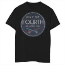 グラフィック Tシャツ スターウォーズ 【 STAR WARS MAY THE FOURTH BE WITH YOU LIGHTSABER CLASH POSTER GRAPHIC TEE / 】 キッズ ベビー マタニティ トップス カットソー