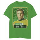 キャラクター グラフィック Tシャツ ST. PATTY'S 【 LICENSED CHARACTER STAR TREK NEXT GENERATION CAPTAIN GRAPHIC TEE KELLY 】