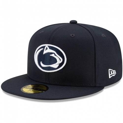 NEW ERA 紺色 ネイビー スケートボード ライオンズ チーム ニューエラ ペンシルバニアステイト ニッタニーライオンズ 【 STATE TEAM NAVY DETAIL 59FIFTY FITTED HAT PST 】