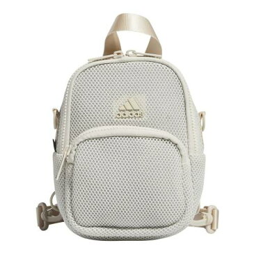 アディダス ADIDAS アディダス バックパック バッグ リュックサック ベージュ 【 ADIDAS AIRMESH MINI BACKPACK ALUMINA BEIGE 】