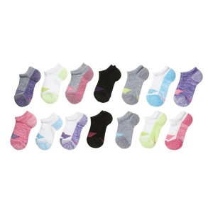 ヘインズ アルティメイト クール 靴下 COMFORT® 【 HANES S ULTIMATE 14-PACK COOL NO-SHOW SOCKS / MULTI 】 キッズ ベビー マタニティ タイツ