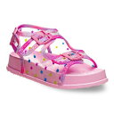 スターズ ベビー 赤ちゃん用 サンダル ピンク S' 【 PINK LAURA ASHLEY STARS TODDLER SANDALS CLEAR 】