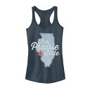 イリノイ グラフィック タンクトップ 藍色 インディゴ STATE&#34; 【 UNBRANDED ILLINOIS THE PRAIRIE GRAPHIC TANK / INDIGO 】 キッズ ベビー マタニティ トップス パーカー