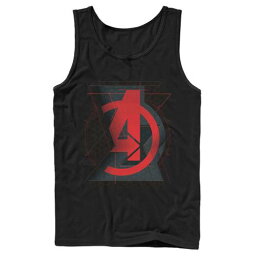 マーベル 黒色 ブラック ロゴ タンクトップ 【 MARVEL BLACK WIDOW AVENGERS LOGO FILL TANK TOP / 】 メンズファッション トップス