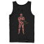 ライズ タンクトップ 黒色 ブラック スターウォーズ 【 STAR WARS THE RISE OF SKYWALKER SITH TROOPER VILLAIN TANK TOP / BLACK 】 メンズファッション トップス