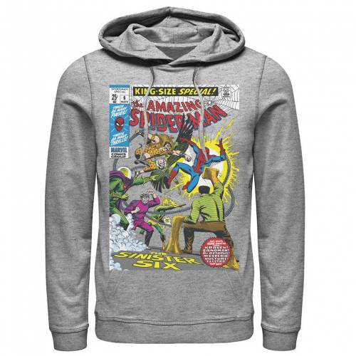 マーベル フーディー パーカー 【 MARVEL SPIDER-MAN SINISTER SIX COMIC HOODIE / 】 メンズファッシ..