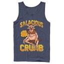 【★Fashion THE SALE★1/14迄】キャラクター タンクトップ 紺色 ネイビー スターウォーズ 【 LICENSED CHARACTER STAR WARS SALACIOUS CRUMB COMIC PORTRAIT TANK / NAVY 】 メンズファッション トップス