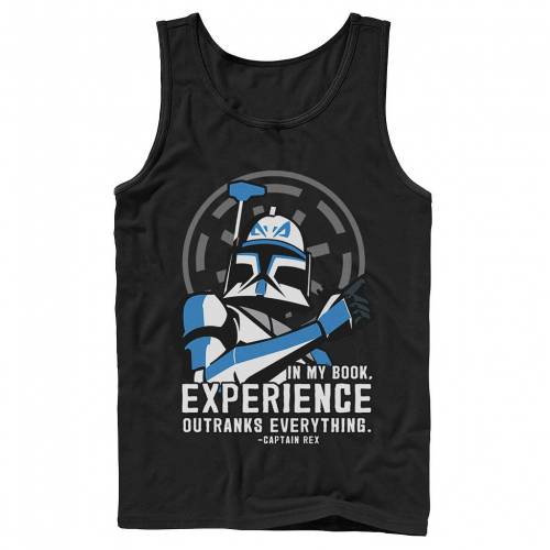 ブランド名Star Wars性別mens (adult)商品名Clone Wars Captain Rex Experience Tank Topカラー/Black