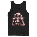 タンクトップ 黒色 ブラック スターウォーズ 【 STAR WARS DARTH VADER SPARKLERS TANK / BLACK 】 メンズファッション トップス