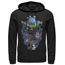 ニコロデオン レアル アカデミー フーディー パーカー AAAHH!!! 【 NICKELODEON REAL MONSTERS UNDERGROUND ACADEMY HOODIE / 】 メンズファッション トップス スウェット トレーナー