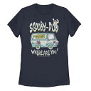 【★Fashion THE SALE★1/14迄】キャラクター グラフィック Tシャツ 紺色 ネイビー YOU&#34; 【 LICENSED CHARACTER SCOOBY-DOO MYSTERY MACHINE WHERE ARE GRAPHIC TEE / NAVY 】 キッズ ベビー マタニティ トップス カットソー