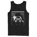 【★Fashion THE SALE★7/12午前10時迄】タンクトップ 黒色 ブラック スターウォーズ 【 STAR WARS THE FORCE AWAKENS KYLO REN X-WINGS PORTRAIT TANK TOP / BLACK 】 メンズファッション トップス