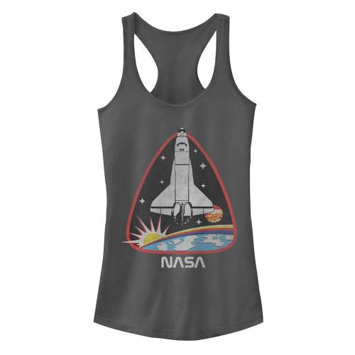 【★Fashion THE SALE★1/14迄】キャラクター タンクトップ チャコール EARTH'S 【 LICENSED CHARACTER NASA HORIZON SHUTTLE LAUNCH TANK TOP / CHARCOAL 】 キッズ ベビー マタニティ トップス