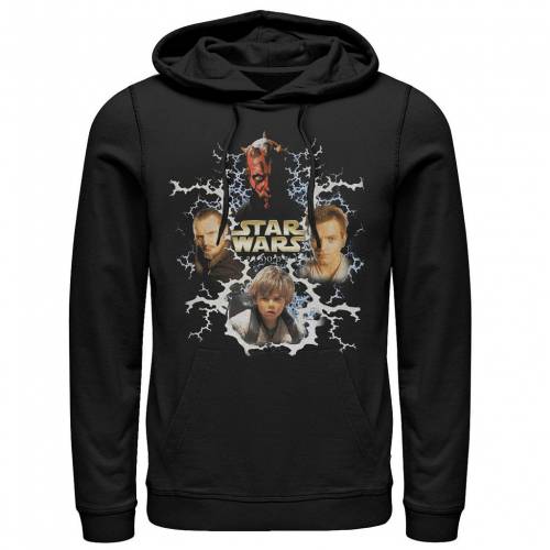 キャラクター ビンテージ ヴィンテージ フーディー パーカー 黒色 ブラック スターウォーズ 【 VINTAGE LICENSED CHARACTER DARTH MAUL PORTRAIT HOODIE BLACK 】