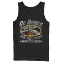 チーム レベル タンクトップ 黒色 ブラック スターウォーズ 【 STAR WARS TEAM REBEL ROGUE SQUADRON TANK TOP / BLACK 】 メンズファッション トップス パーカー