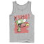 ニコロデオン グラフィック タンクトップ YUM! 【 NICKELODEON INVADER ZIM GIR SCREAMING TACO PORTRAIT GRAPHIC TANK TOP / 】 メンズファッション トップス