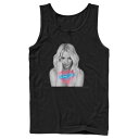 キャラクター タンクトップ 黒色 ブラック 【 LICENSED CHARACTER BRITNEY SPEARS JEAN PORTRAIT TANK / BLACK 】 メンズファッション トップス