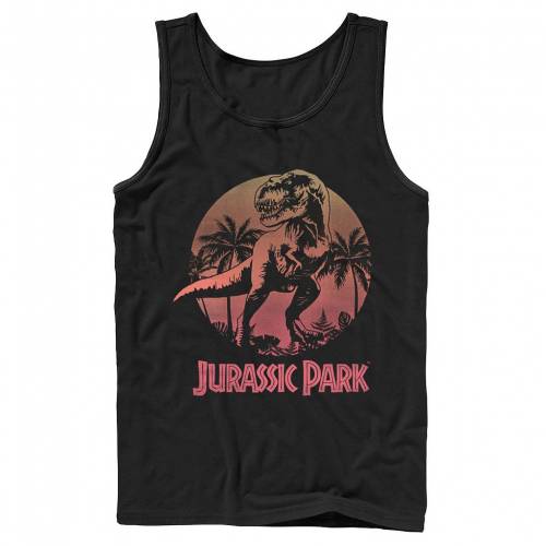 パーク タンクトップ 【 JURASSIC PARK T-REX GRADIENT SUNSET TANK TOP / 】 メンズファッション トップス