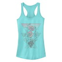 タンクトップ 【 UNBRANDED FIFTH SUN GEO FLORAL RACERBACK TANK / CANCUN 】 キッズ ベビー マタニティ トップス パーカー