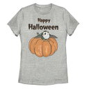キャラクター Tシャツ ヘザー スターウォーズ 【 LICENSED CHARACTER STAR WARS PORG ON A PUMPKIN HAPPY HALLOWEEN TEE / ATHLETIC HEATHER 】 キッズ ベビー マタニティ トップス カットソー