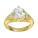 ジルコニア ゴールド 銀色 シルバー 白色 ホワイト 【 SOPHIE MILLER 14K GOLD OVER SILVER CUBIC ZIRCONIA FILIGREE RING / WHITE 】 ジュエリー アクセサリー レディースジュエリー 指輪 リング