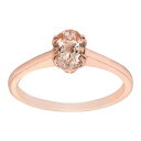 【★スーパーSALE★6/11午前2時迄】ローズ ゴールド 【 GEMMINDED 10K ROSE GOLD MORGANITE RING / 10K ROSE GOLD 】 ジュエリー アクセサリー レディースジュエリー 指輪 リング(4)