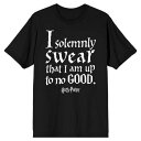 ハリーポッター Tシャツ 黒色 ブラック 【 HARRY POTTER MARAUDERS MAP TEE / BLACK 】 メンズファッション トップス カットソー