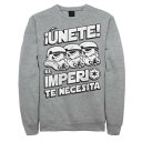 LN^[ Xg[gD[p[ XEFbgVc g[i[ X^[EH[Y y LICENSED CHARACTER STAR WARS UNETE EL IMPERIO TE NECESITA STORMTROOPER FADED PORTRAIT SWEATSHIRT / z Yt@bV gb