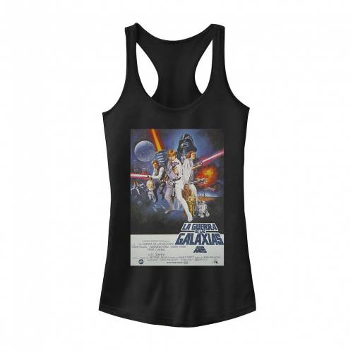 楽天スニケスキャラクター タンクトップ スターウォーズ 【 LICENSED CHARACTER STAR WARS SPANISH MOVIE POSTER TANK TOP / 】 キッズ ベビー マタニティ トップス