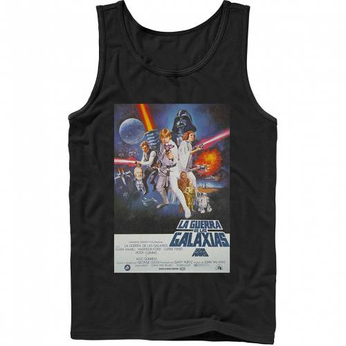 ロサンゼルス ビンテージ ヴィンテージ タンクトップ スターウォーズ 【 STAR WARS LA GUERRA DE LAS GALAXIAS VINTAGE POSTER TANK TOP / 】 メンズファッション トップス