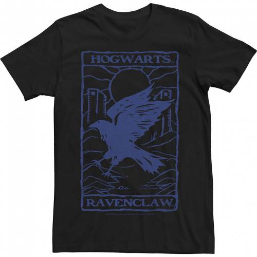 キャラクター Tシャツ 【 LICENSED CHARACTER HARRY POTTER RAVENCLAW TAROT PLAYING CARD TEE / 】 メンズファッション トップス カットソー