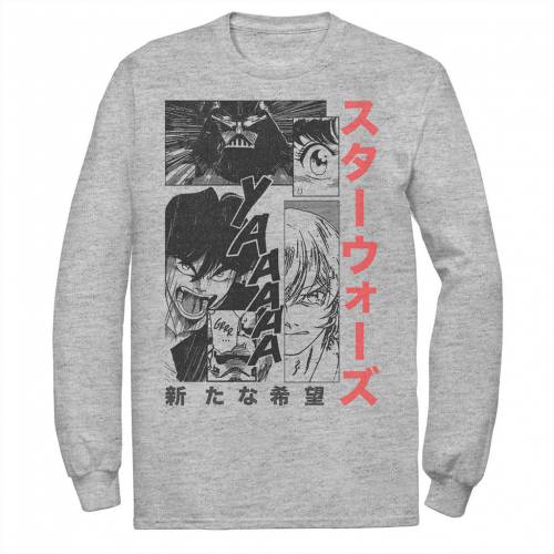 キャラクター スターウォーズ 【 LICENSED CHARACTER STAR WARS MANGA COMIC PANETEE / 】 メンズファッション トップス Tシャツ カットソー