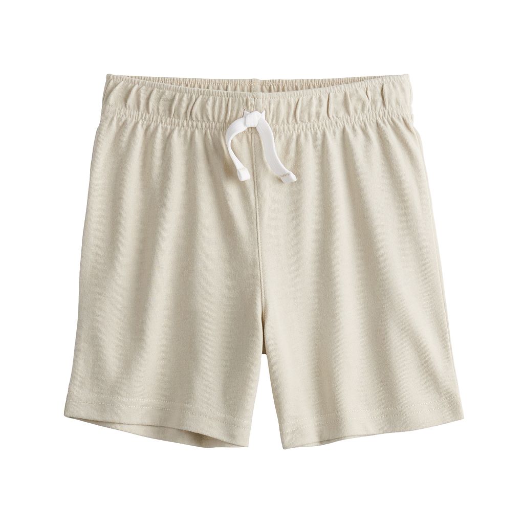 ジャンピングビーンズ ベビー 赤ちゃん用 ニット ジャージー ショーツ ハーフパンツ 砂色 サンド 【 JUMPING BEANS TODDLER ESSENTIAL KNIT JERSEY SHORTS SAND 】