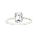 銀色 シルバー 白色 ホワイト ダイヤモンド & 【 CELEBRATION GEMS STERLING SILVER WHITE TOPAZ DIAMOND ACCENT RECTANGLE HALO RING / 】 ジュエリー アクセサリー レディースジュエリー 指輪 リング