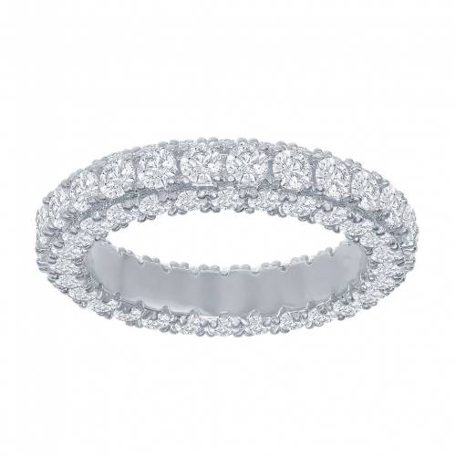 ジルコニア 銀色 シルバー 【 UNBRANDED STERLING SILVER CUBIC ZIRCONIA ETERNITY RING / 】 ジュエリー アクセサリー レディースジュエリー 指輪 リング