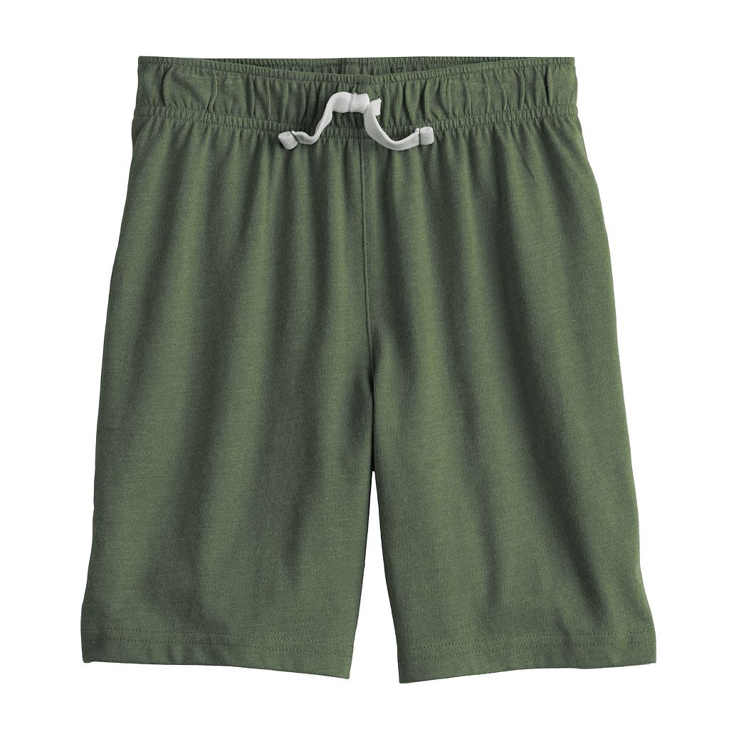 ジャンピングビーンズ ニット ジャージー ショーツ ハーフパンツ オリーブ 【 JUMPING BEANS S 48 ESSENTIAL KNIT JERSEY SHORTS CARLIN OLIVE 】