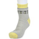 ニット 靴下 【 GAAHUU JACQUARD KNIT CUFFED CABIN SOCKS / 】 インナー 下着 ナイトウエア レディース レッグ