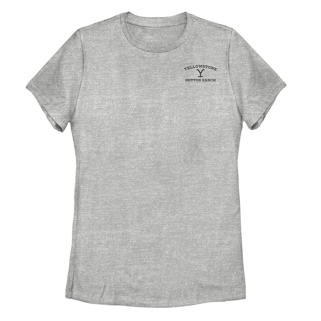 【★スーパーSALE★3/11深夜2時迄】キャラクター グラフィック Tシャツ ヘザー 【 LICENSED CHARACTER YELLOWSTONE DUTTON RANCH BRAND GRAPHIC TEE / ATHLETIC HEATHER 】 キッズ ベビー マタニティ トップス カットソー