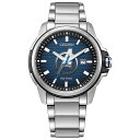 ロゴ ステンレス 銀色 スチール ウォッチ 時計 シルバー 【 WATCH SILVER CITIZEN MARVEL AVENGERS LOGO ECODRIVE STAINLESS STEEL BY AW165152W TONE 】 ※入荷時に電池が切れの場合もありますので予めご了承く その1