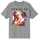 キャラクター ドラゴン Tシャツ 灰色 グレー グレイ 【 LICENSED CHARACTER DRAGON BALL Z SIRO TEE / GRAY 】 メンズファッション トップス カットソー