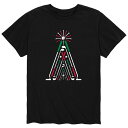 キャラクター ゴルフ クリスマス Tシャツ 【 LICENSED CHARACTER GOLF CHRISTMAS TREE TEE / 】 メンズファッション トップス カットソー