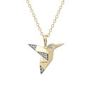 F Vo[ _Ch lbNX y DECOUER STERLING SILVER DIAMOND ACCENT BIRD PENDANT NECKLACE / z WG[ ANZT[ fB[XWG[ y_g